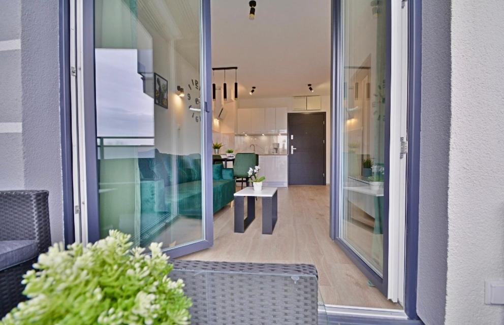 Apartment Green With Private Bike Storage Świnoujście Exterior foto